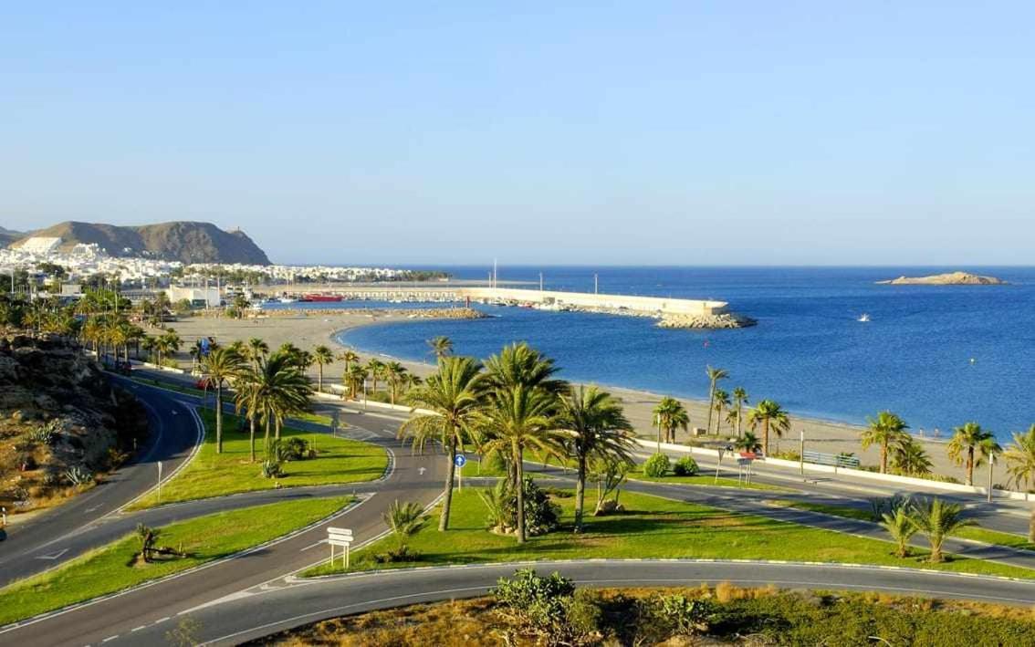 Las Marinicas Primera Linea De La Playa Carboneras Esterno foto